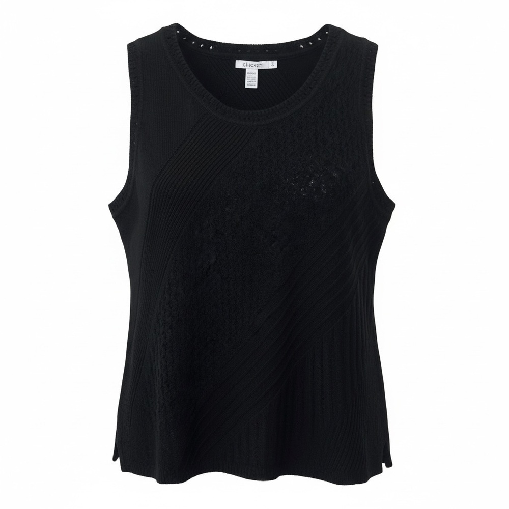 Chicos NWT sweater tank, size 2